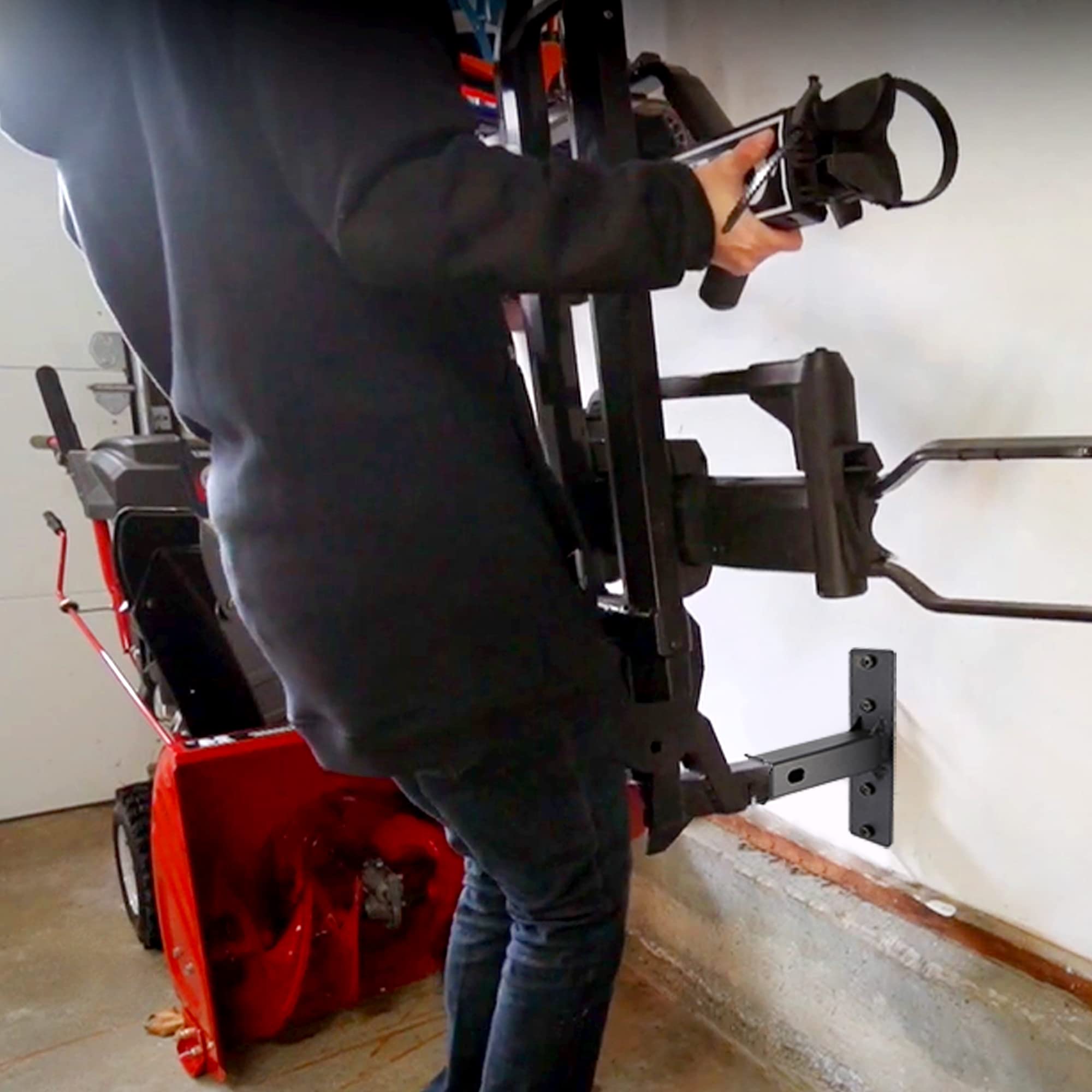 fahrradträger anhängerkupplung aufbewahrung Wandhalterung, Anhängerkupplung Fahrradträger Hängende Garage Organizer, Anhängerkupplung Empfänger Aufbewahrung, einfach zu laden, sicher und stabil, 3,2 cm Sport & Freizeit Volumen:60 L Retro Aufbewahrungsbox für Babyflaschen |