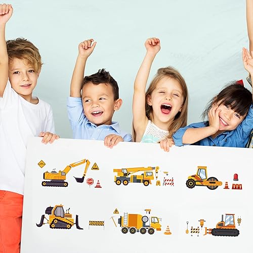 Miniatura 5 de 24 hojas de calcomanías "Haz una Cara" para actividades de niños pequeños, haz tus propias calcomanías con unicornios, dinosaurios, construcción y