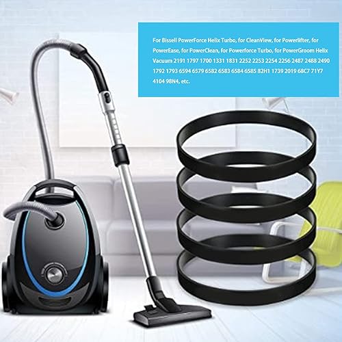 Miniatura 5 de Vacuum er Belt, Vacuum Belt Part 3031120 Easy Installation Standard Design 2Pcs for 2191 1797 1700 1331