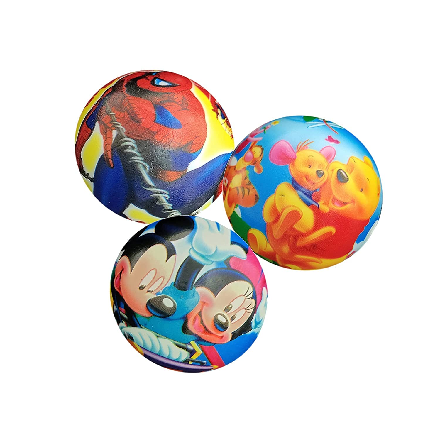 TT Sponge Squeeze Ball Set of 3 Cartoon Printed Soft Non Toxic Ball Set for Kids, Baby Boys Girls (Multicolor) (B09BNG6H35) Amazon Price History, Amazon Price Tracker