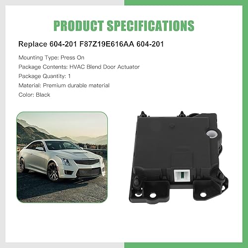 Miniatura 2 de SCITOO Repuesto de actuador de puerta de mezcla de calentador HVAC para Ford Explorer 1998-2001, para Ford Ranger 1998-2002, para Mercury para
