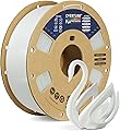 OVERTURE PLA+ Filament Imprimante 3D 1.75mm, Ténacité PLA professionnelle, PLA plus Filament 1kg (2.2lbs), Précision Dimensionnelle +/- 0,02mm(Blanc)