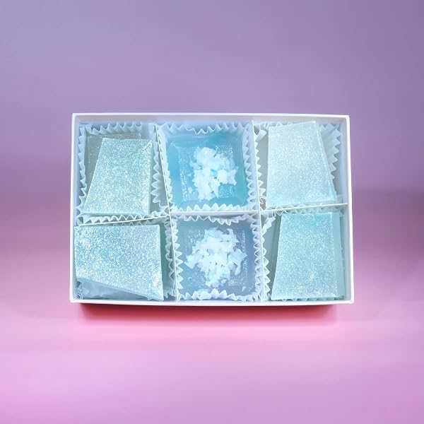 Silky Gem Crystal Candy - One Flavour Boxes, 8-10 pieces, Kohakutou, Vegan, Gluten Free, ASMR