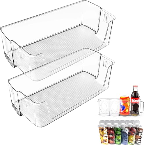 Miniatura 8 de DA63-09775A DA97-20984A - Contenedor para puerta de refrigerador (lado derecho) compatible con estantes de puerta de refrigerador Sam-sung