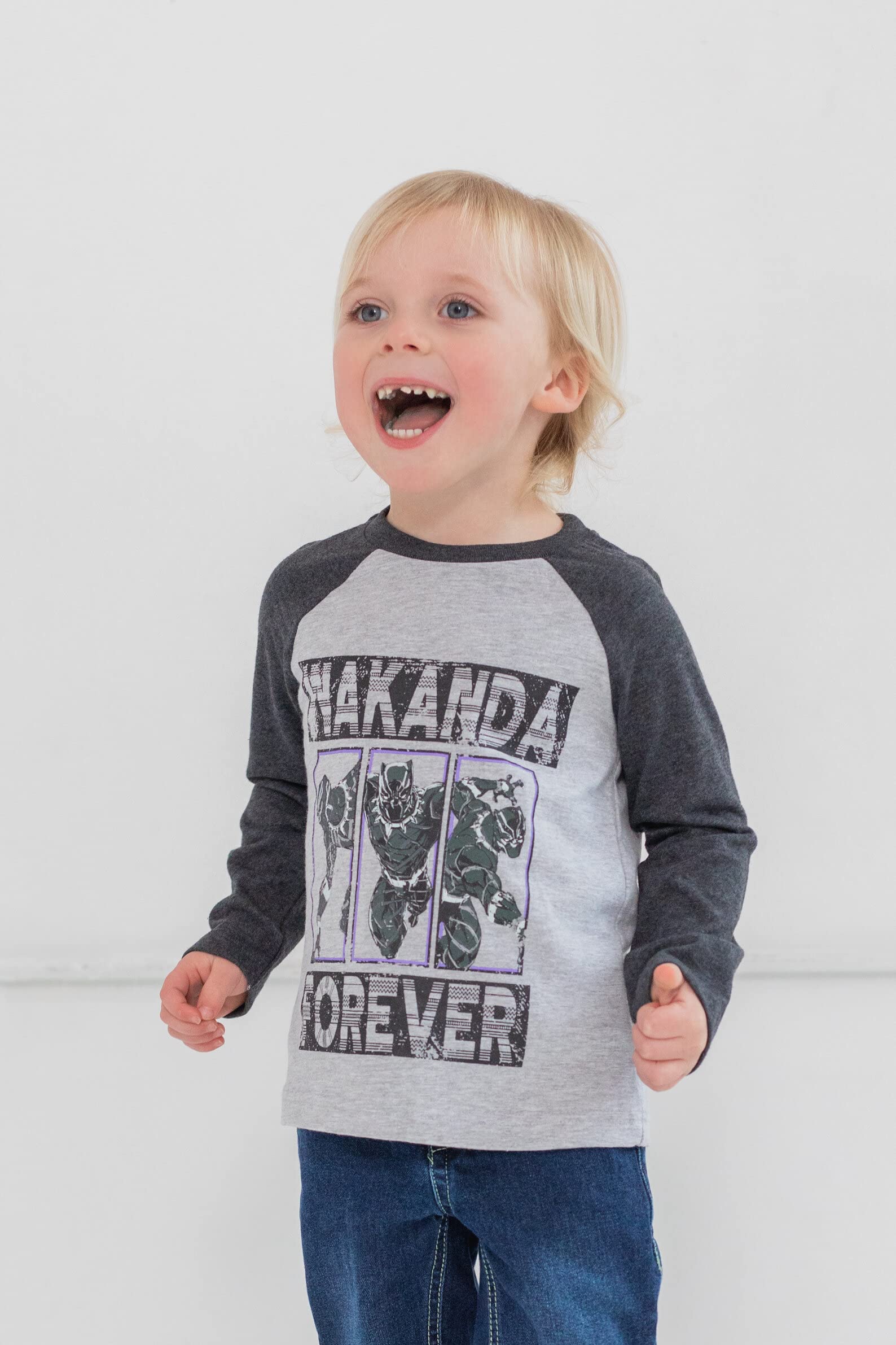 Marvel Spider-Man Avengers Miles Morales - Paquete de 2 camisetas para niños pequeños a niños grandes