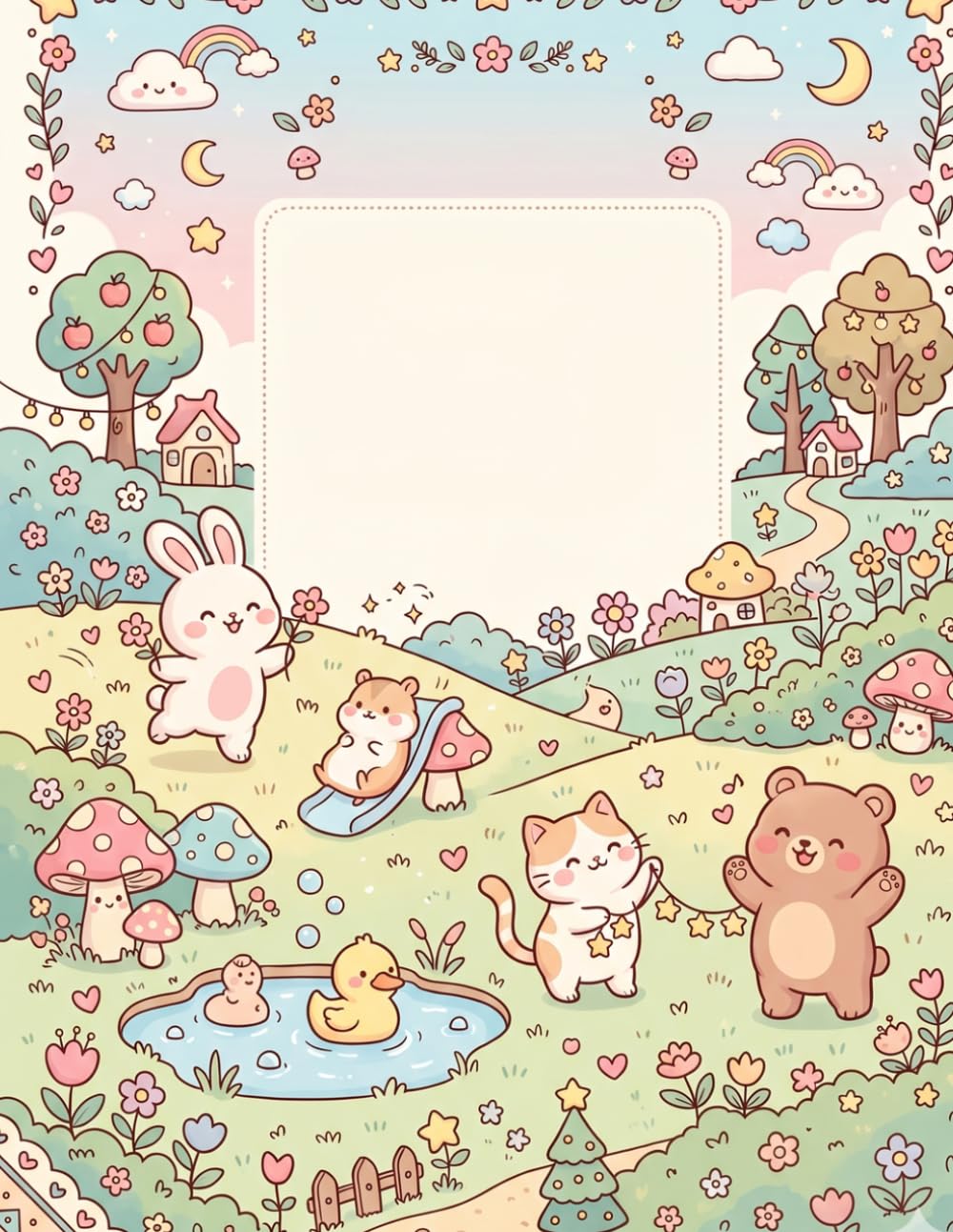 Chubby Animals for Stress Relief Coloring Book