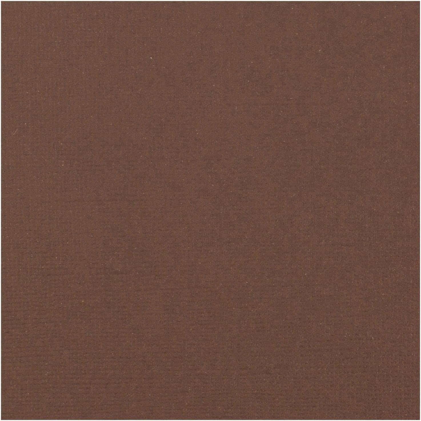 Vaessen Creative Florence Scrapbook Paper Cardstock, Paper, Brown, 12 x 12-Inch, 24 Sheets, 216 g