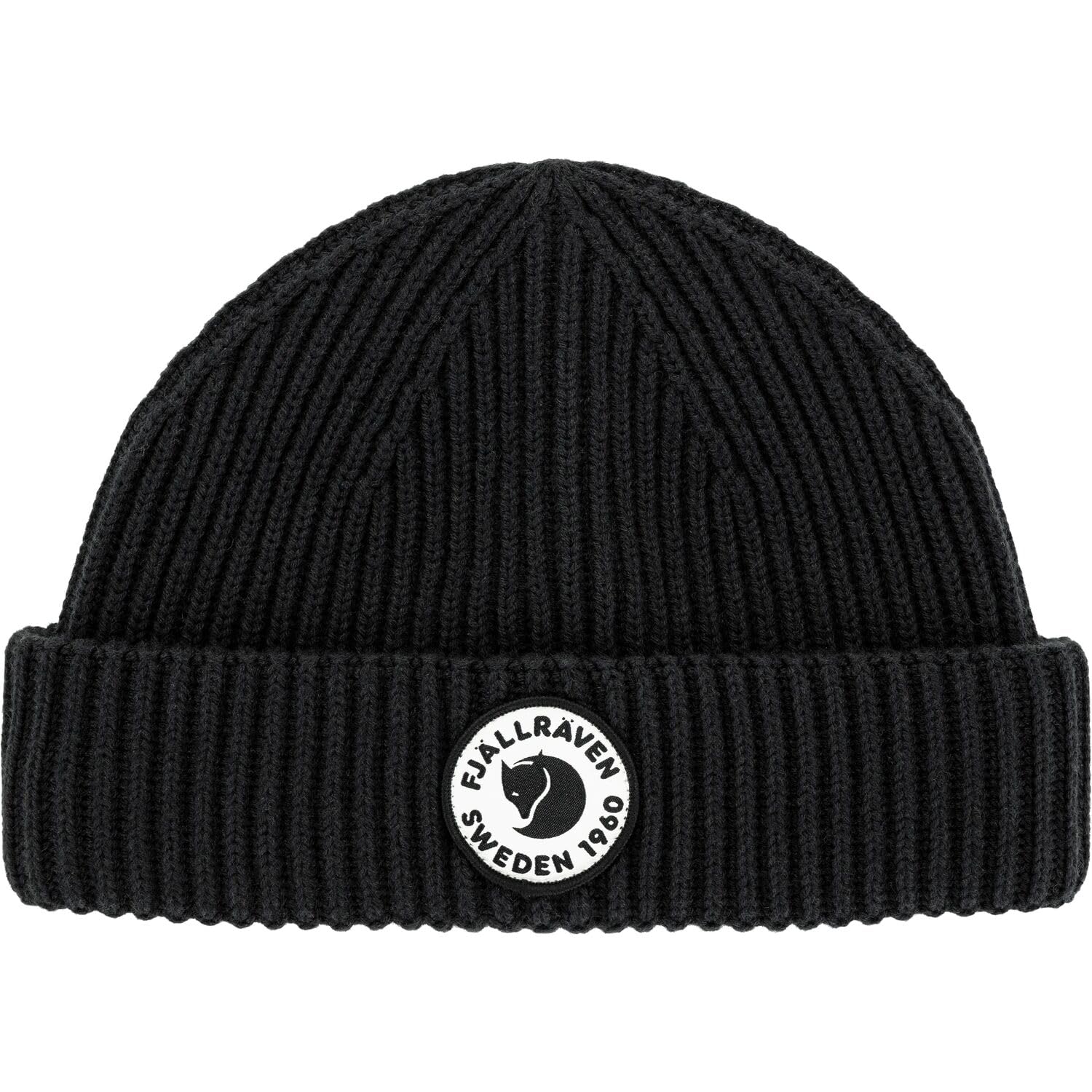 Fjällräven Unisex 1960 Lite Logo czapka, czarna, One Size, czarny, Rozmiar uniwersalny