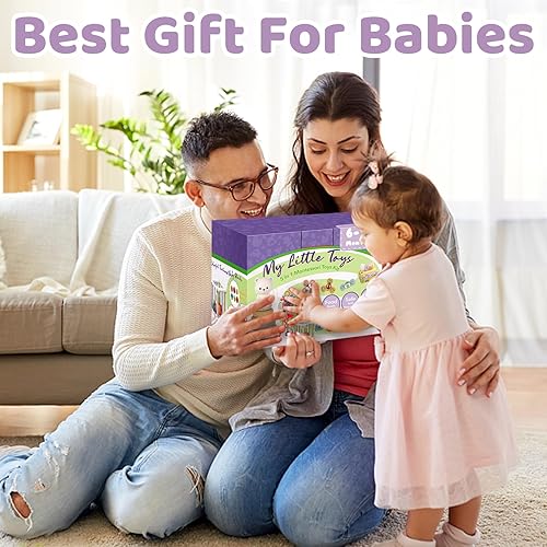 Miniatura 7 de Juego de juguetes Montessori 5 en 1 de alta calidad para bebé, contenedor clasificador de formas, caja de pañuelos mejorada con sonido, giradores de