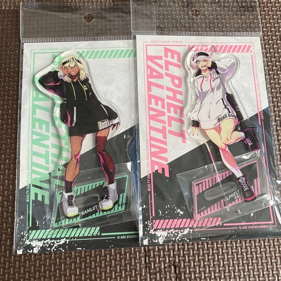 Amazon.co.jp: ギルティギア エルフェルト&ラムレザル アクリル
