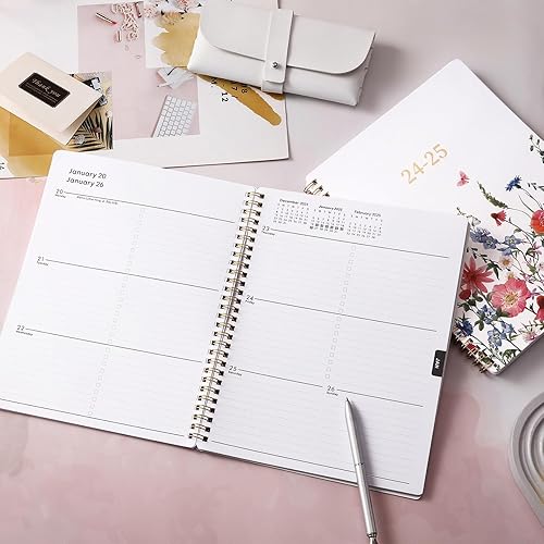 Miniatura 7 de Agenda 2024-2025  julio 2024  junio 2025, agenda académica 2024-2025, 7.7 x 9.8 pulgadas, agenda semanal y mensual 2024-2025 con pestañas, papel