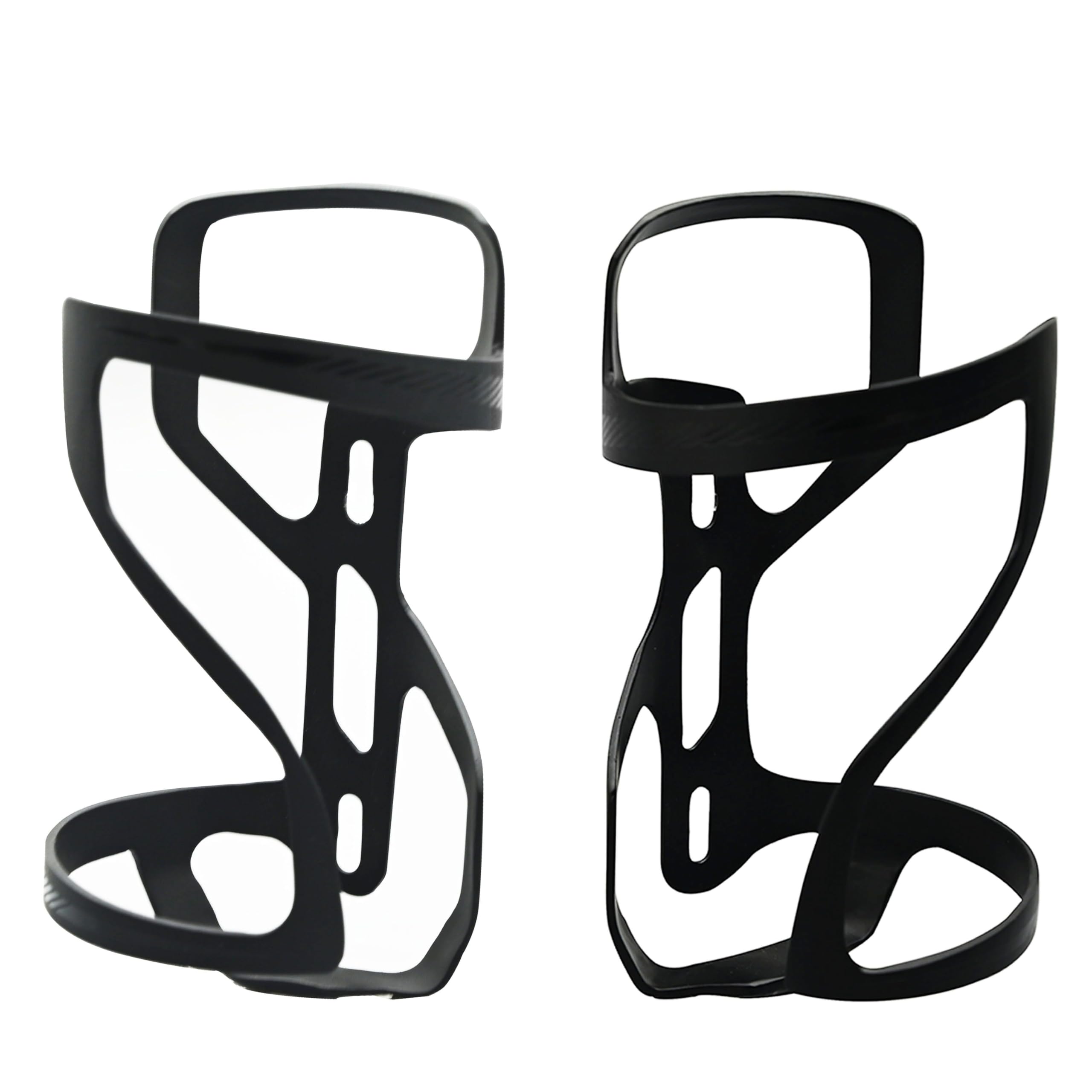 Portabidon Bicicleta Portabotellas de Fibra Carbono for Bicicleta montaña, portabotellas for Carretera, Apertura Izquierda/Derecha(1pcs Right-1pcs Left)