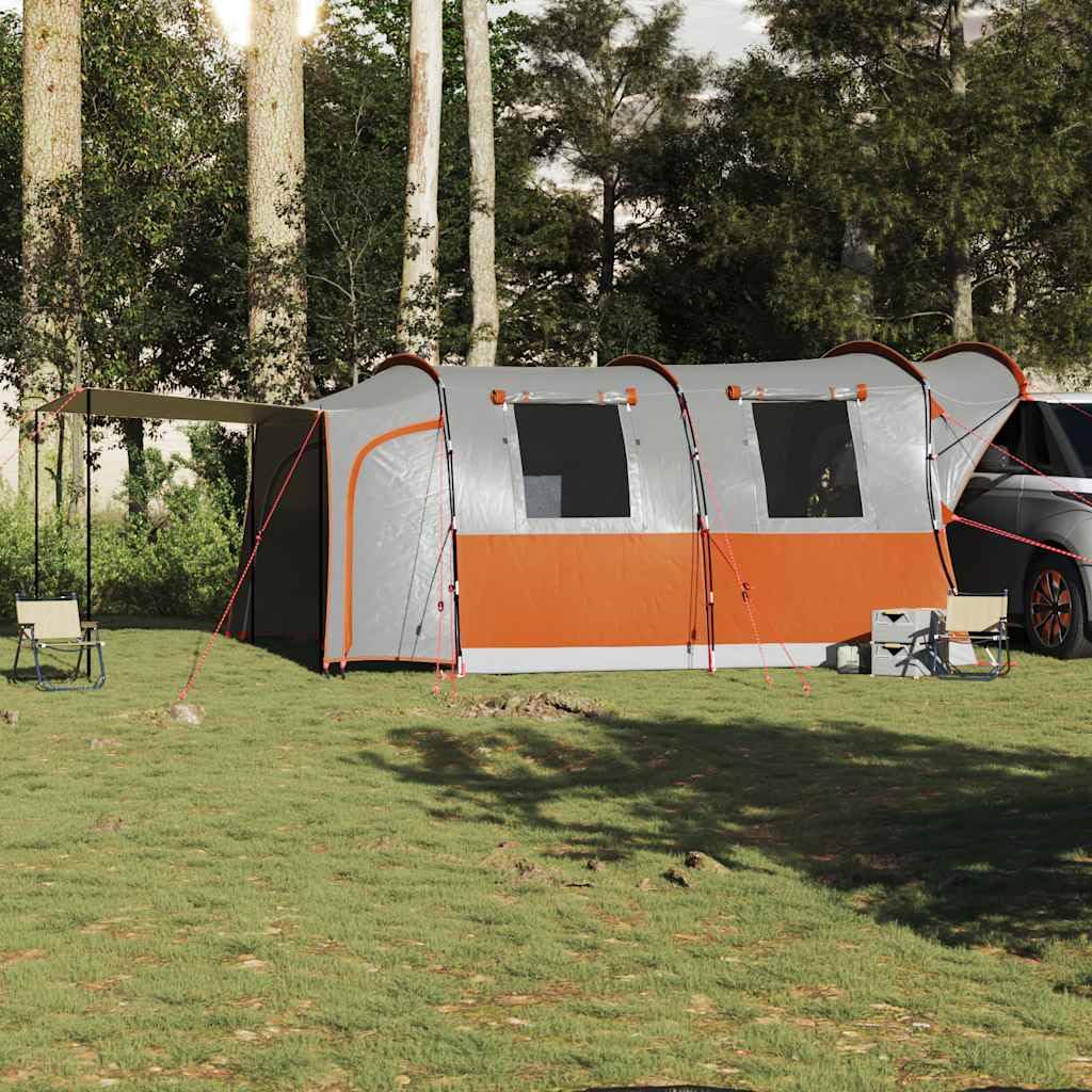 Autozelt Grün wasserfest Personen Campingzelt mit PU-beschichtetem Polyester, 435x320x, mit Belüftung, Moskitonetz und winddichtem Regenschutz für Outdoor Wandern Festival