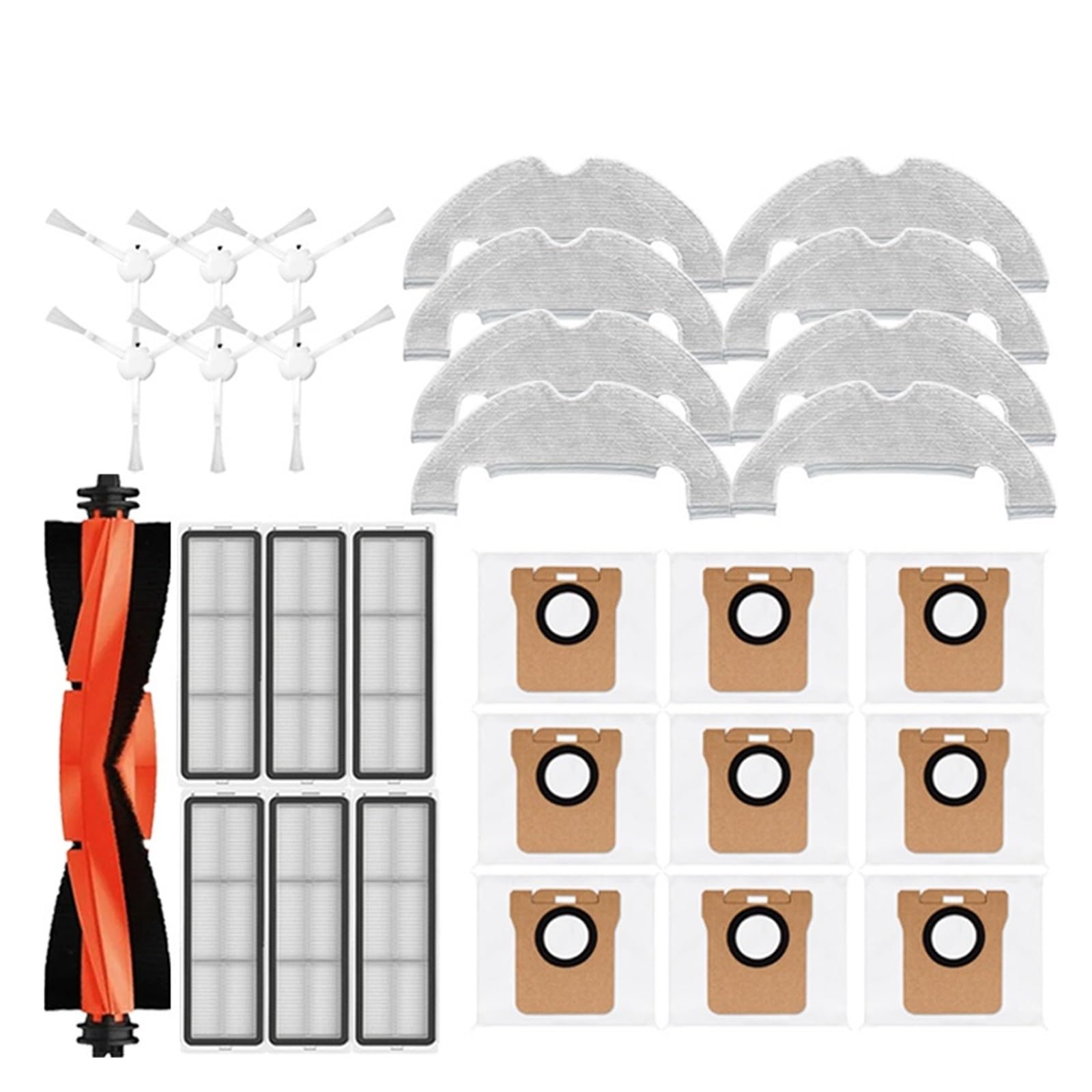 Cepillo Lateral Principal, Compatible con Xiaomi,(N-2PCS)