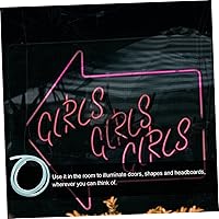 Vista 6 de DOITOOL 1pc Neon Strip Led Neon Rope Silicone Neon Led Strip Light Christmas Tape Lights Practical Neon Lamp Led Light Bar Waterproof Strip Light