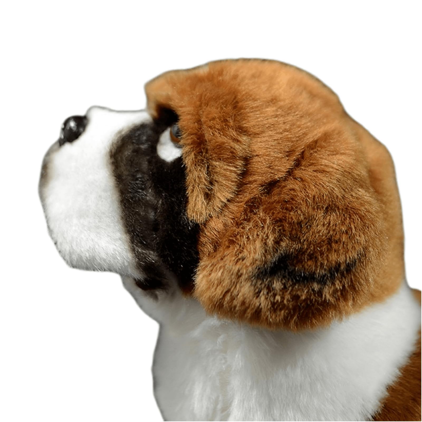 capybaraflying Cute Simulated St. Bernard Plush Toy, 26cm/10in Realistic St. Bernard Soft Animal Toy - Image 2