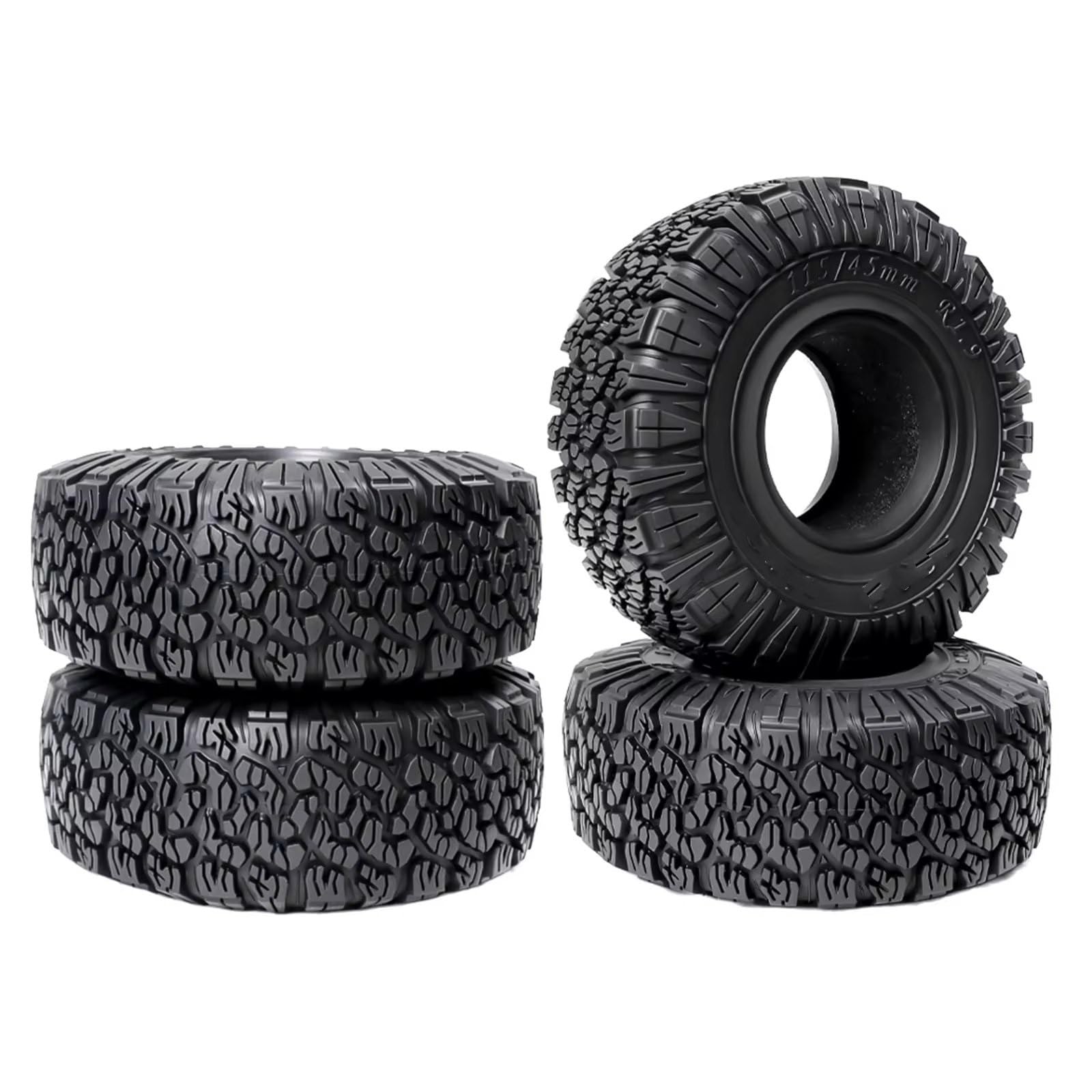 RC Ruote Gomma Compatibile Con Traxxas Per TRX4 Per SCX10 90046 D90 1/10 Ricambi Per Auto RC Crawler Pneumatici Da 1,9 Pollici 15 * 45 Mm Speciali Per