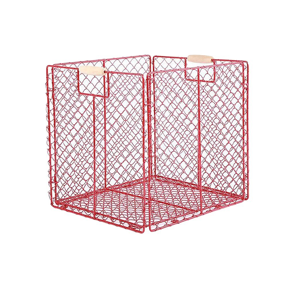 Cesta de almacenaje de metal organizadora y caja de almacenaje para cuarto de baño