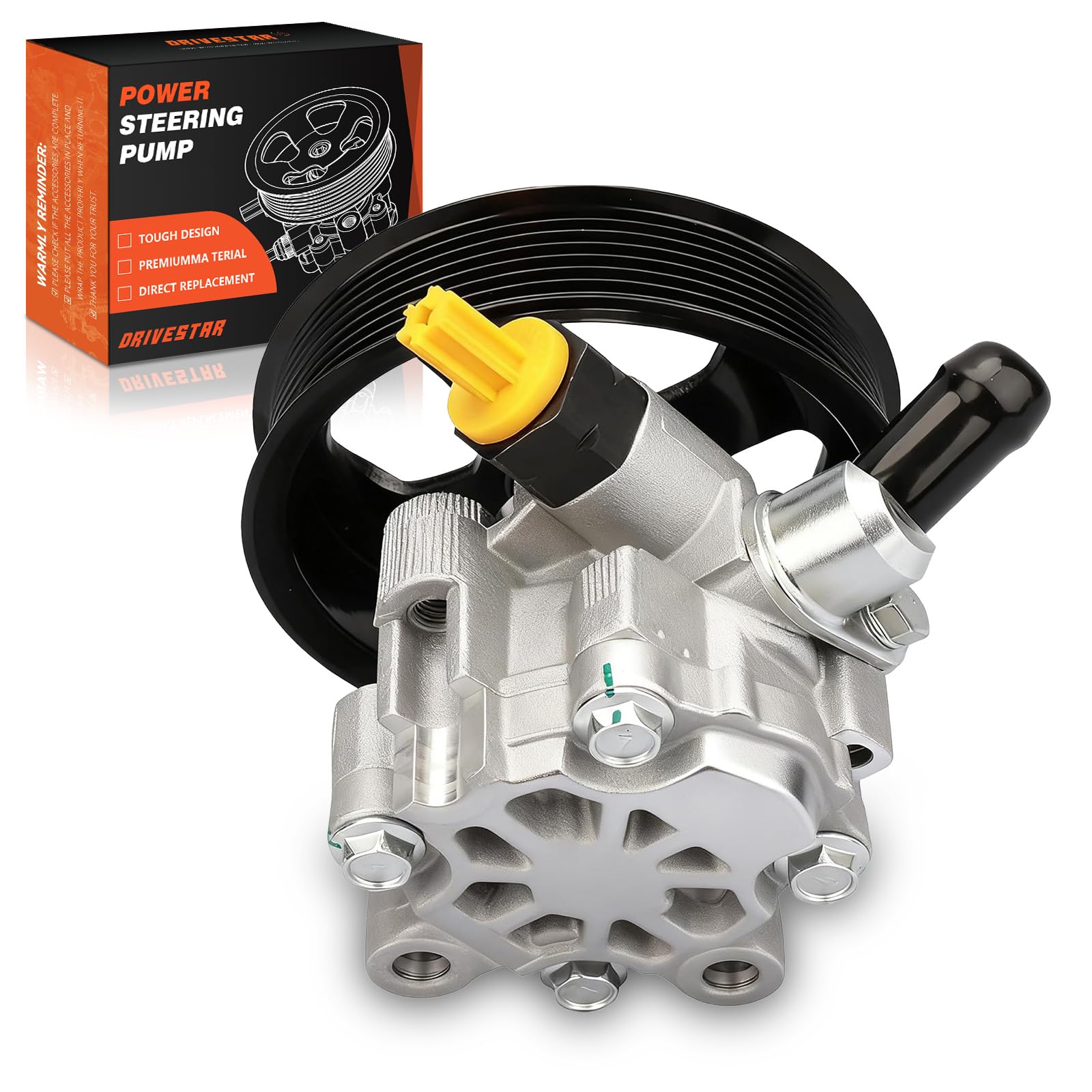 Amazon.com: DRIVESTAR 21-5486 Power Steering Pump with Pulley