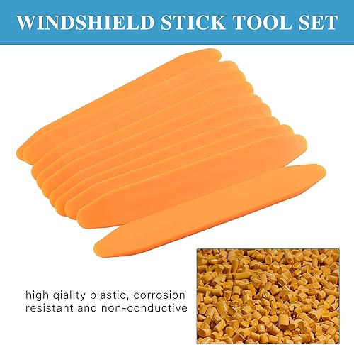 Miniatura 5 de Kit de herramientas de instalación de parabrisas de 12 piezas, incluye 1 herramienta de instalación de escudo ancho, 1 extractor de pasador de