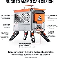 Vista 5 de Ignik FireCan Elite, Hoguera portátil de propano de alta potencia