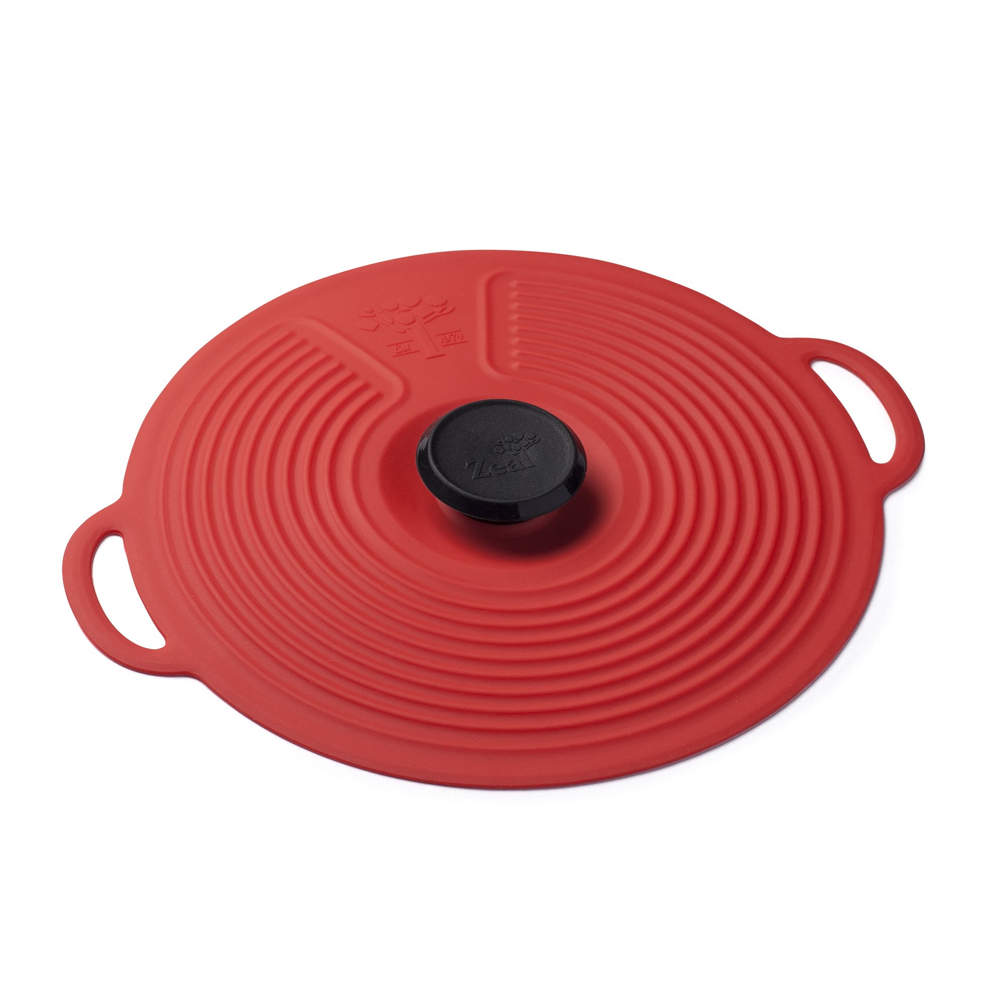 Coperchio Universale In Silicone Zeal, Ermetico A Ventosa, Riutilizzabile, Per Pentole E Ciotole, 23x28x2.5 Cm, Colore Crema, Adatto A Microonde E Freezer