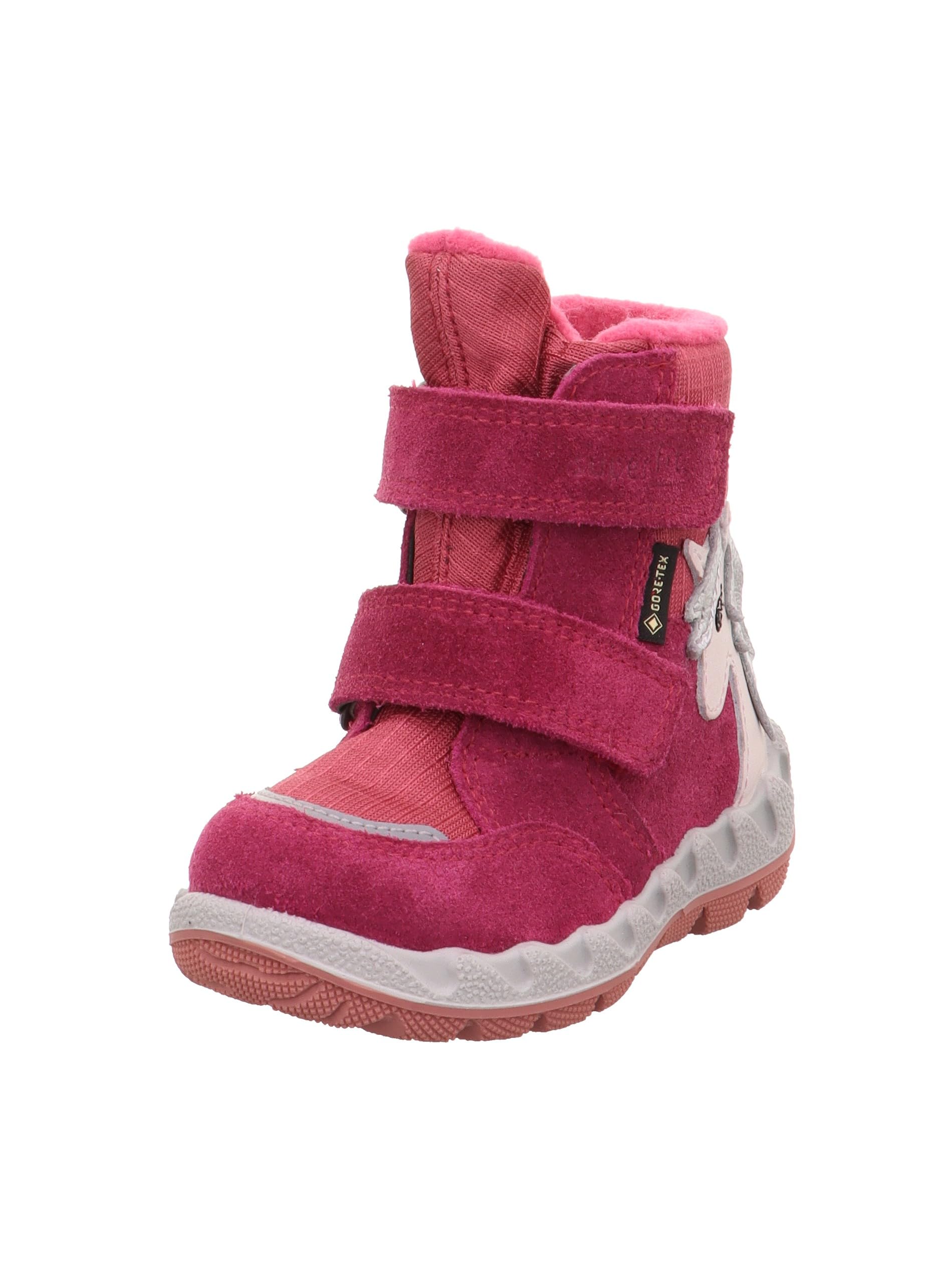 Superfit Girls' Icebird Snow Boots, Red Pink 5510, 3.5 UK Child