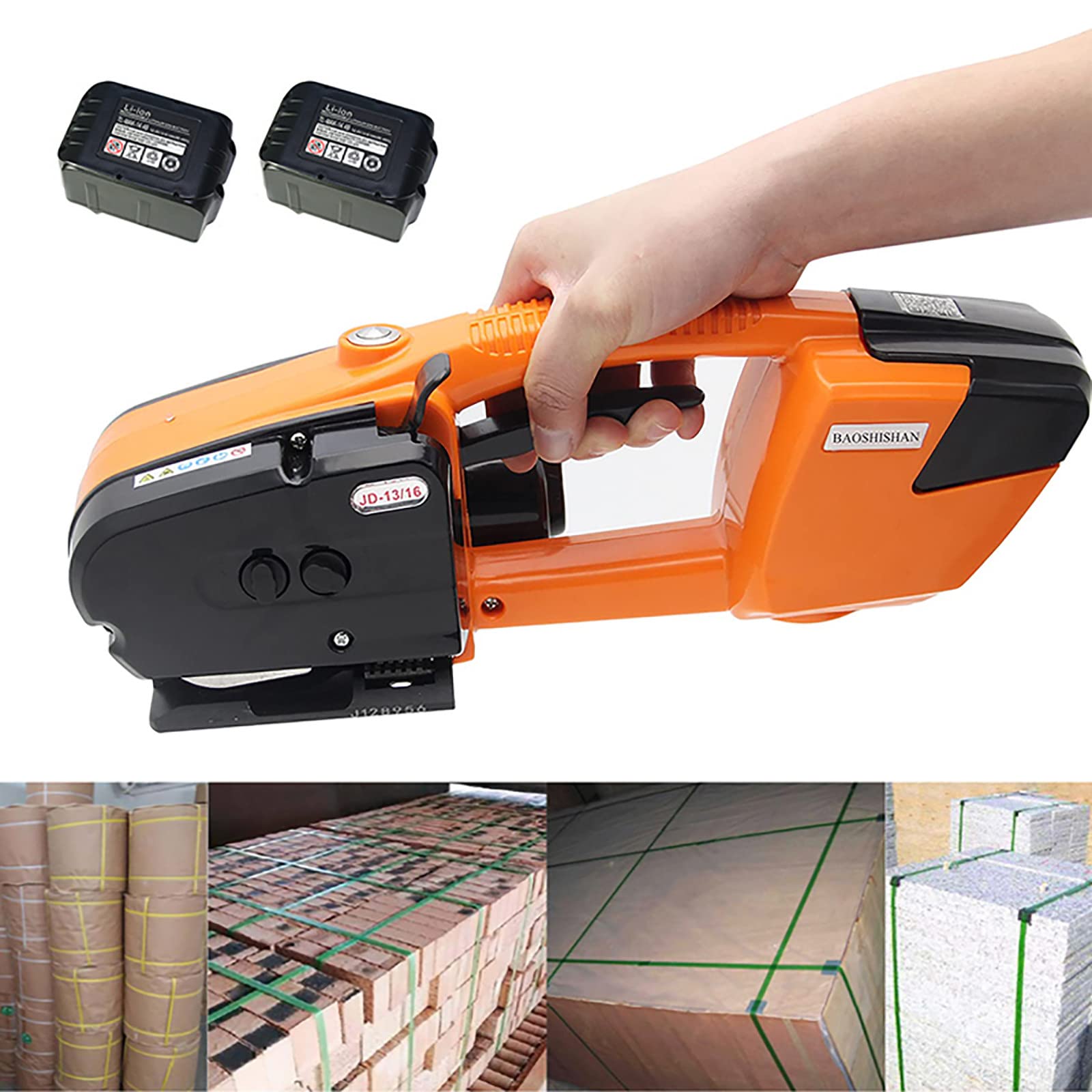 Buy Automatic Strapping Machine for 1/25/8Inch PP/PET Straps,Electric