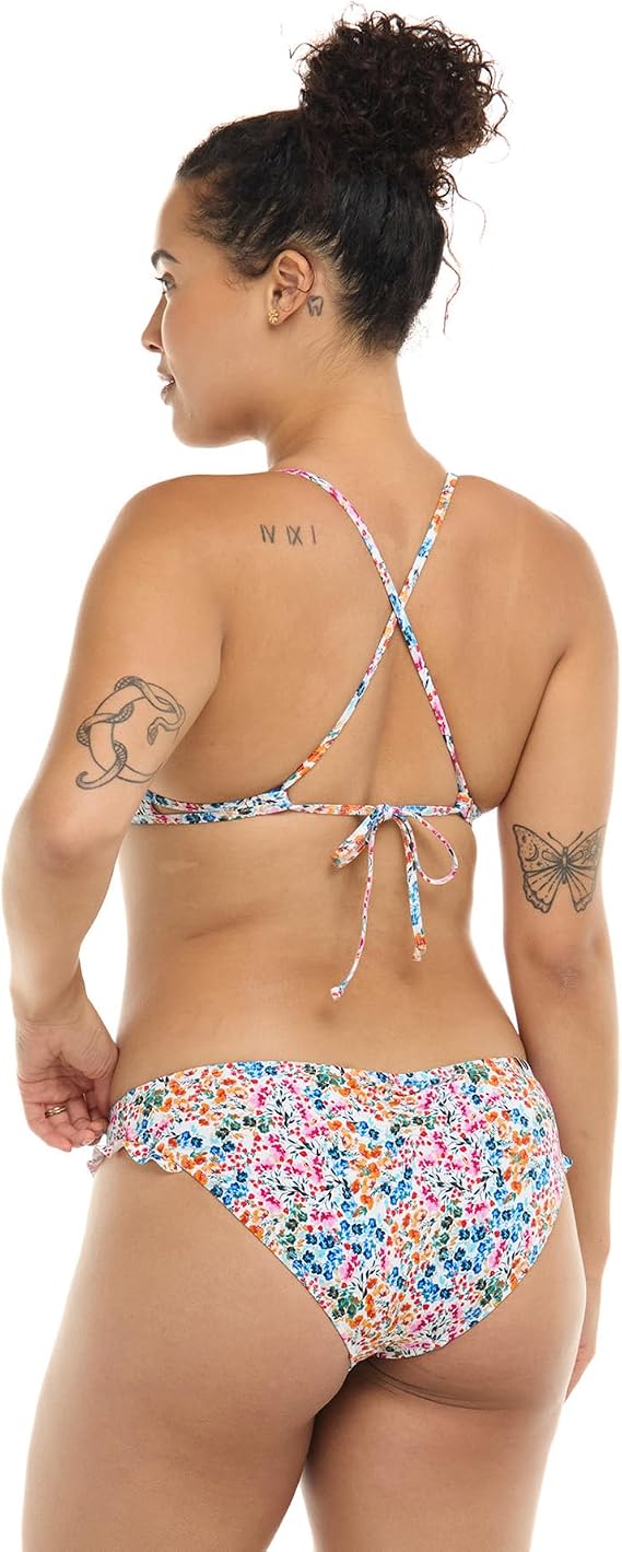 EIDON Women's Basic Fuller Coverage Bikini Bottom Swimsuit