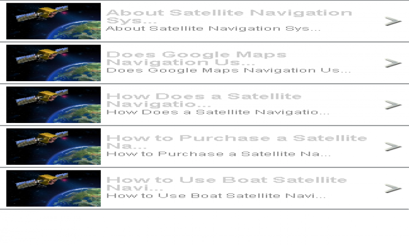 Satellite Navigation - App on Amazon Appstore