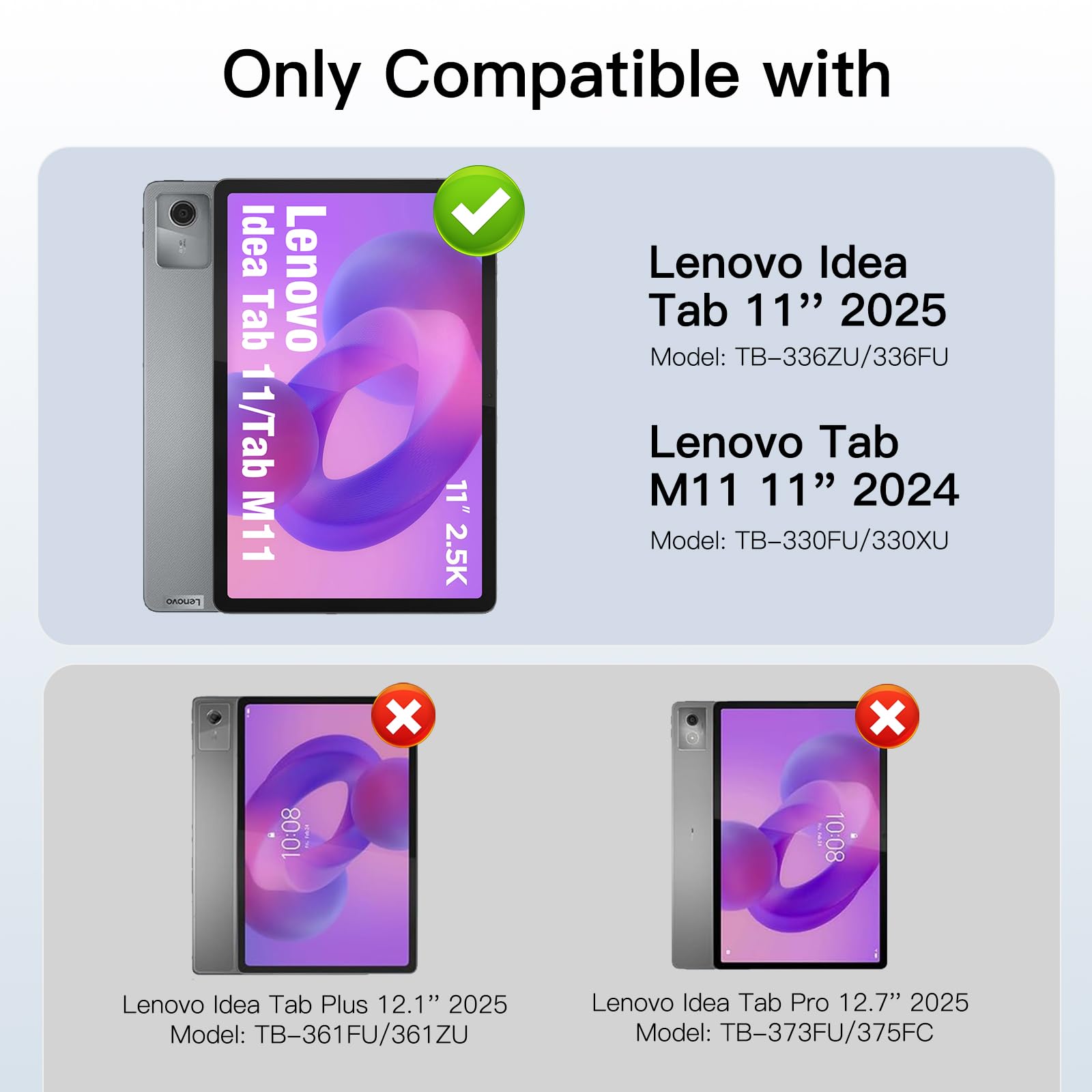 TiMOVO Pellicola Opaca Protettore Schermo per Lenovo Idea Tab 11 Pollici 2025 / Tab M11 2024, Carta Antigraffio Antiriflesso