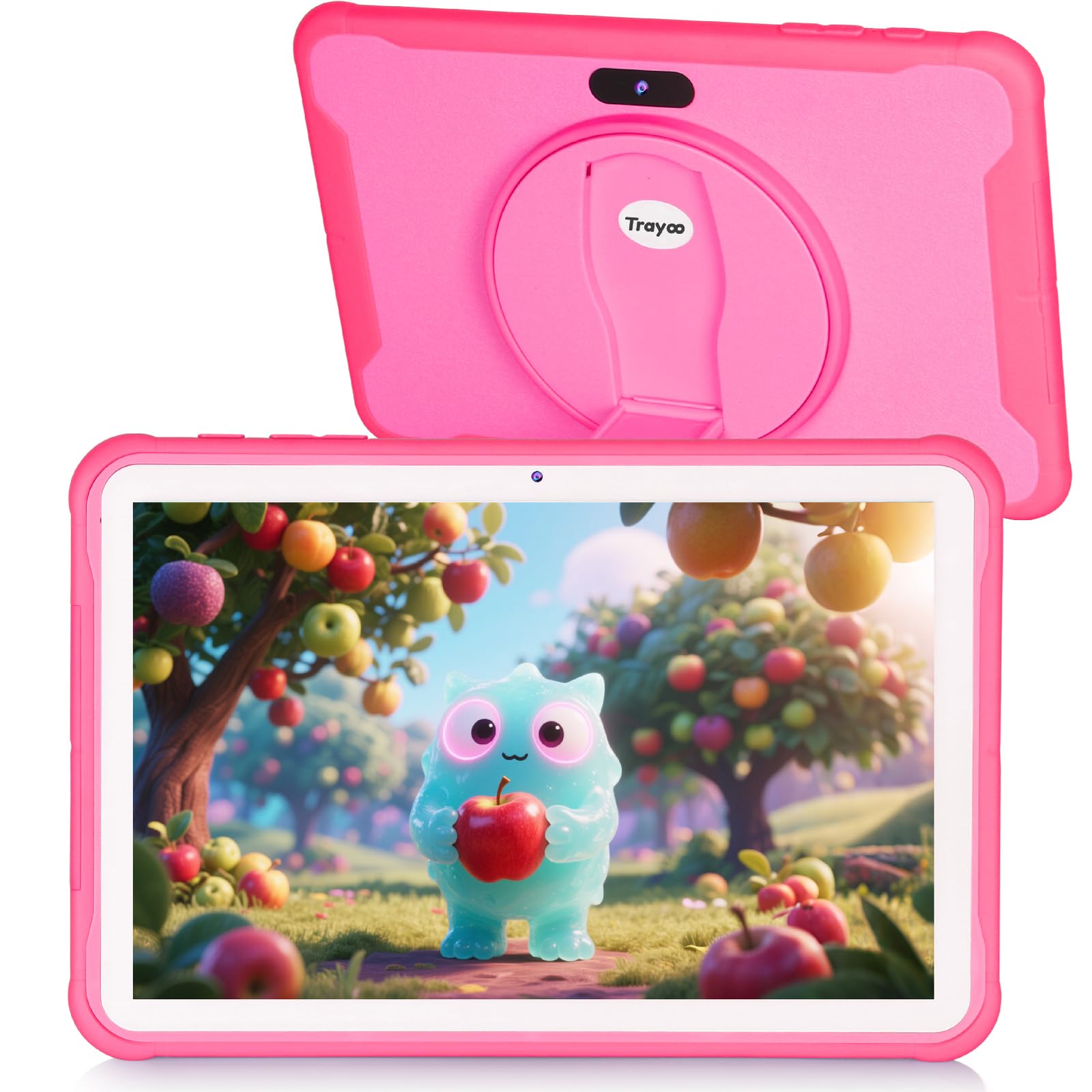 Trayoo Kids Tablet, 10 Inch Tablet for Kids (Pink)-image-37