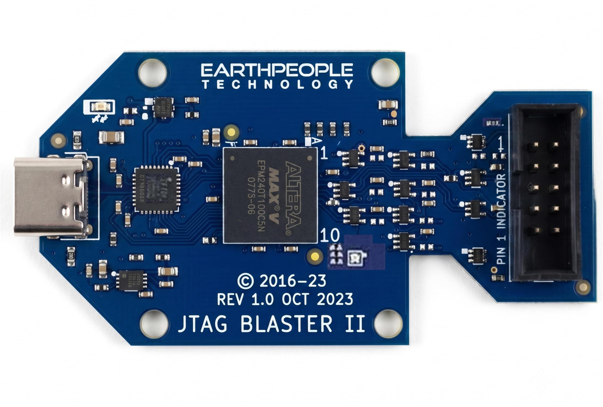 JTAG Blaster Programmateur Intel/Altera FPGA CPLD JTAG avec 2 ports USB