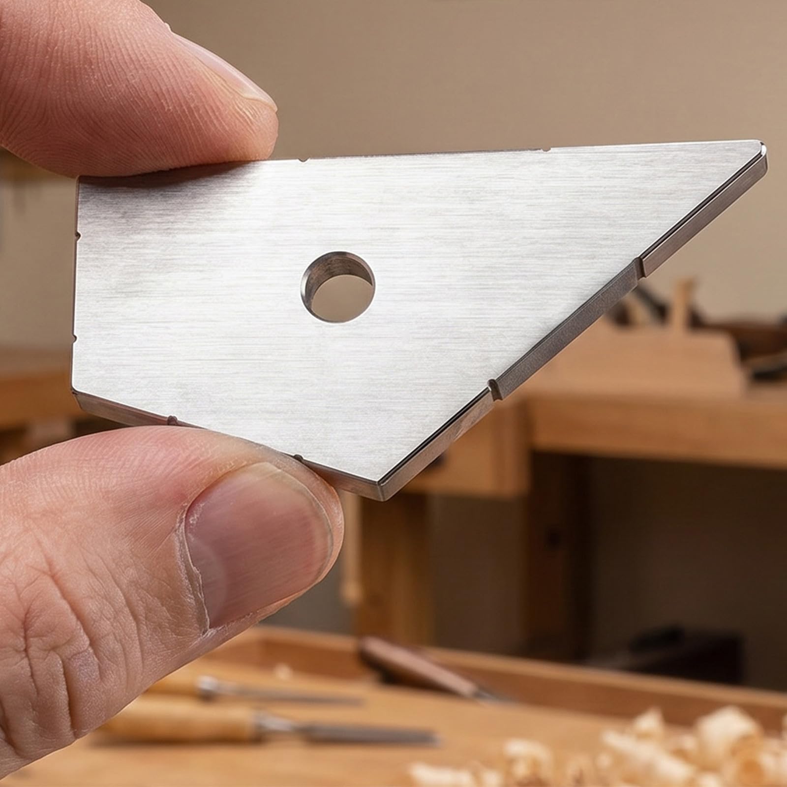 YARNOW Strumento professionale per liutai, 4 in 1, per la misurazione dell'altezza dei tasti e della rettilineità del manico di chitarre elettriche, bassi e chitarre acustiche.
