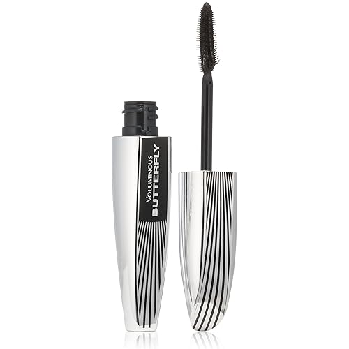 L'Oreal Paris Voluminous Butterfly Mascara, Blackest Black, 1 Tube