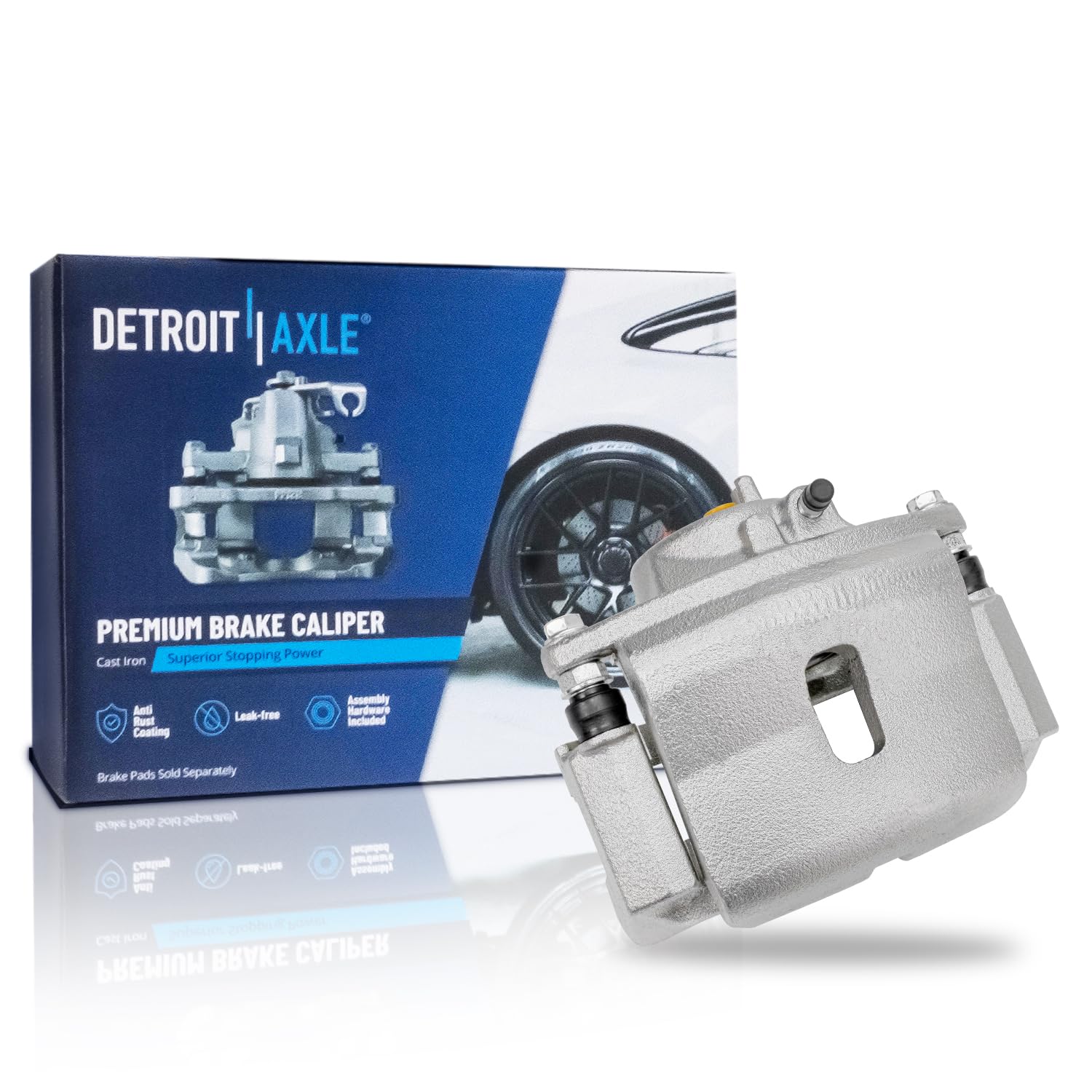 Detroit Axle - Front Left Brake Caliper for 2001-2002 Acura MDX