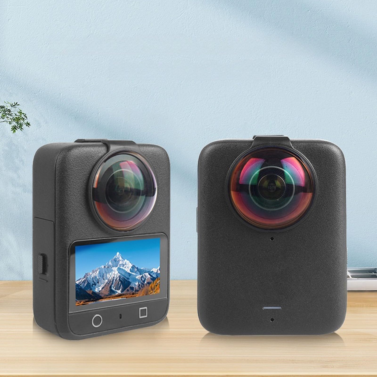 Sostituzione rimovibile della lente protettiva di facile installazione per la protezione di vetro degli accessori della macchina fotografica 360