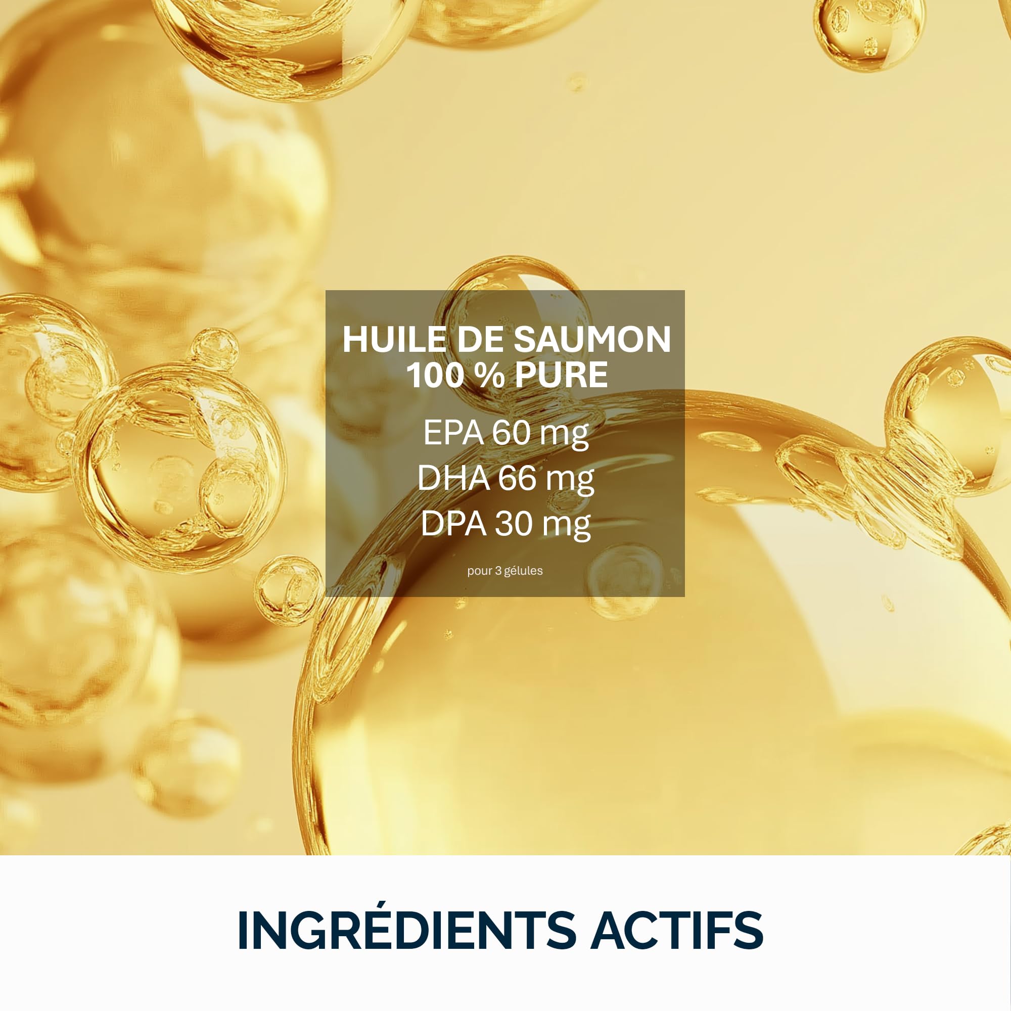 NFO OMEGA 3 6 9 HUILE DE SAUMON [120 petites gélules] Norvégiennes huile de poisson Omega 3 6 9 de saumon avec EPA, DHA, DPA en triglycérides, Omega 3 enfant et adultes, Oméga 3 gélules, 14+