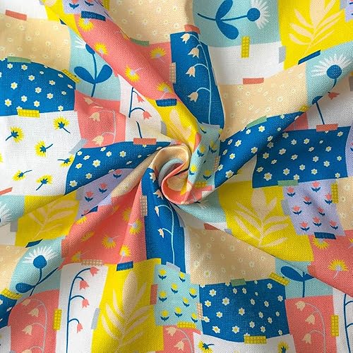 Miniatura 2 de 1 yarda - Tela de algodón (ideal para acolchar, coser, proyectos de manualidades y más) (color10)