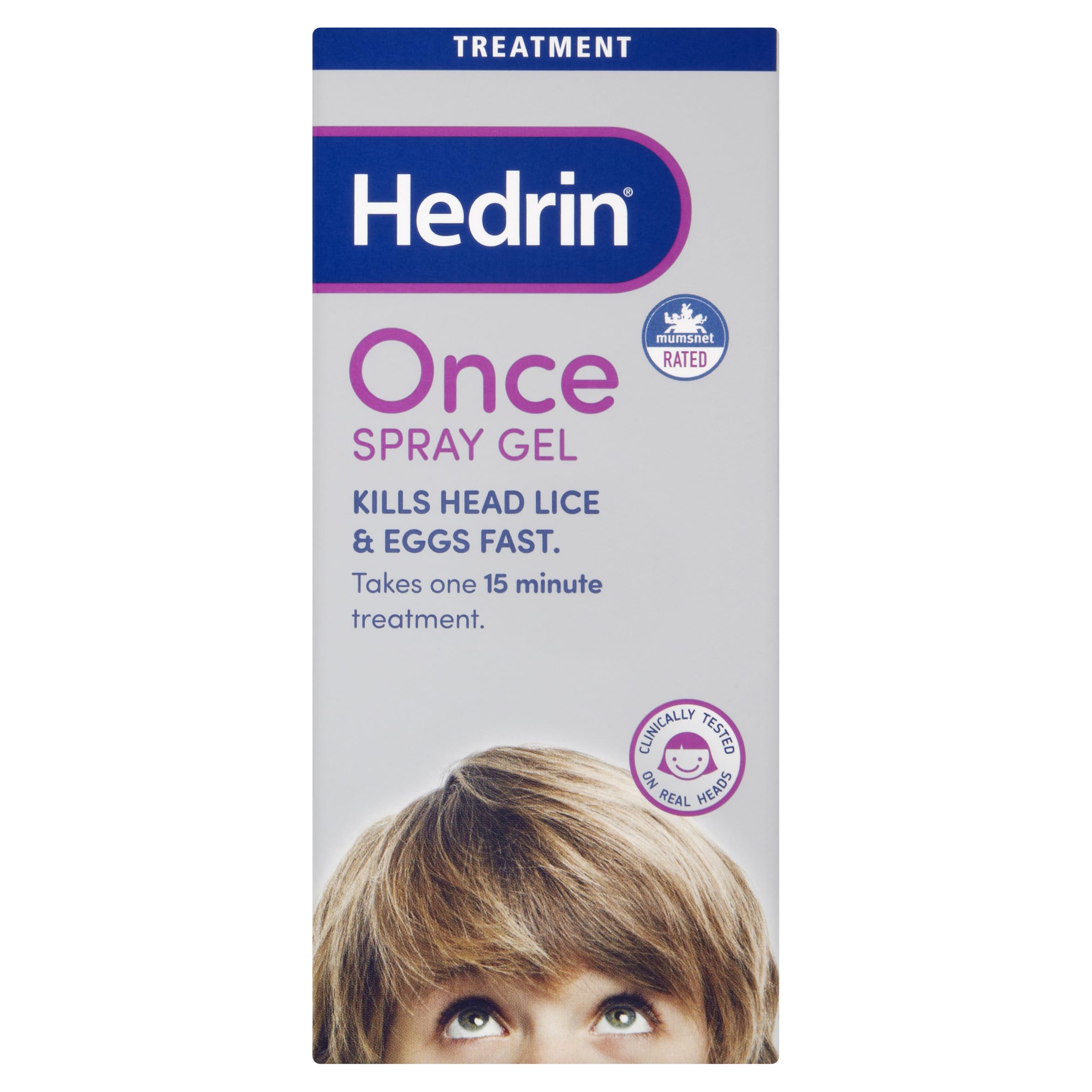 Sponsored Ad – Once Spray Gel, Head Lice Treatment, Nits Treatment, Kills Headlice and Eggs in 15 Minutes – 100ml