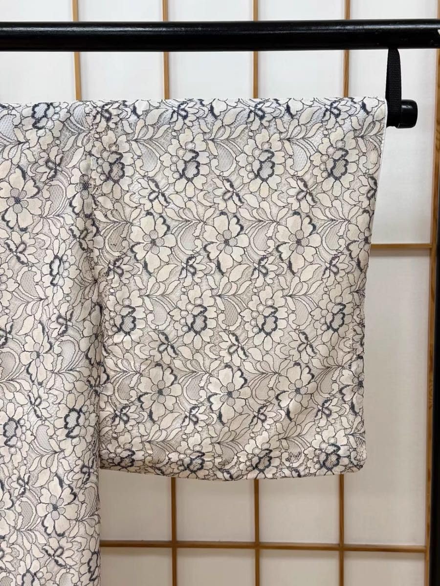 Amazon.co.jp: 総総レース 袷着物 洗える着物 化繊 ポリエステル 小紋