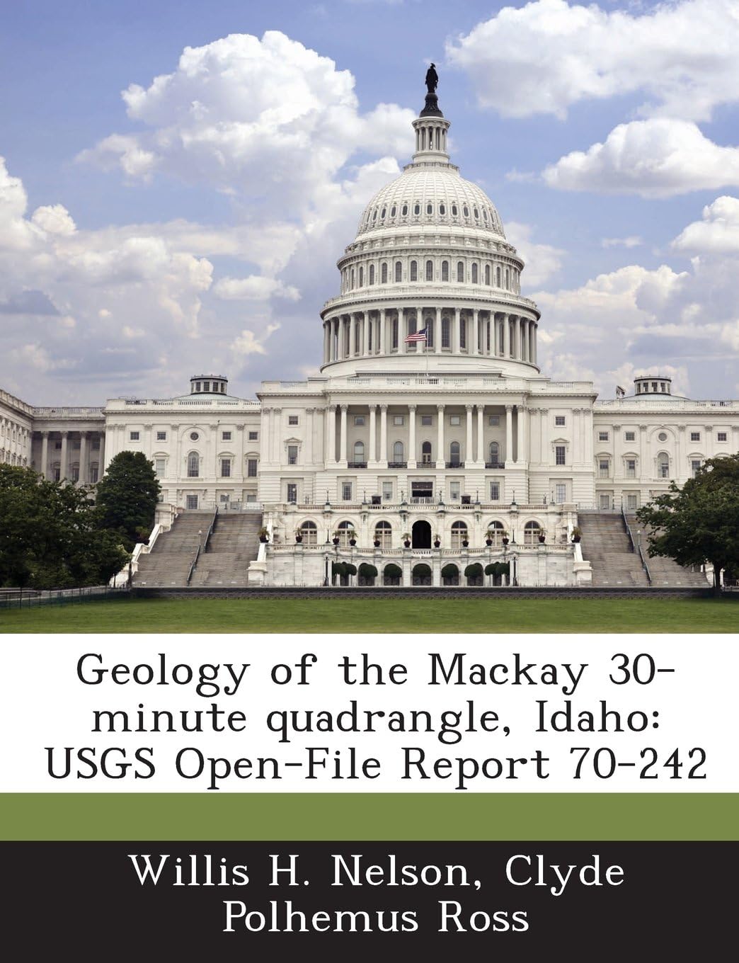 Geology of the Mackay 30-minute quadrangle, Idaho: USGS Open-File Report 70-242