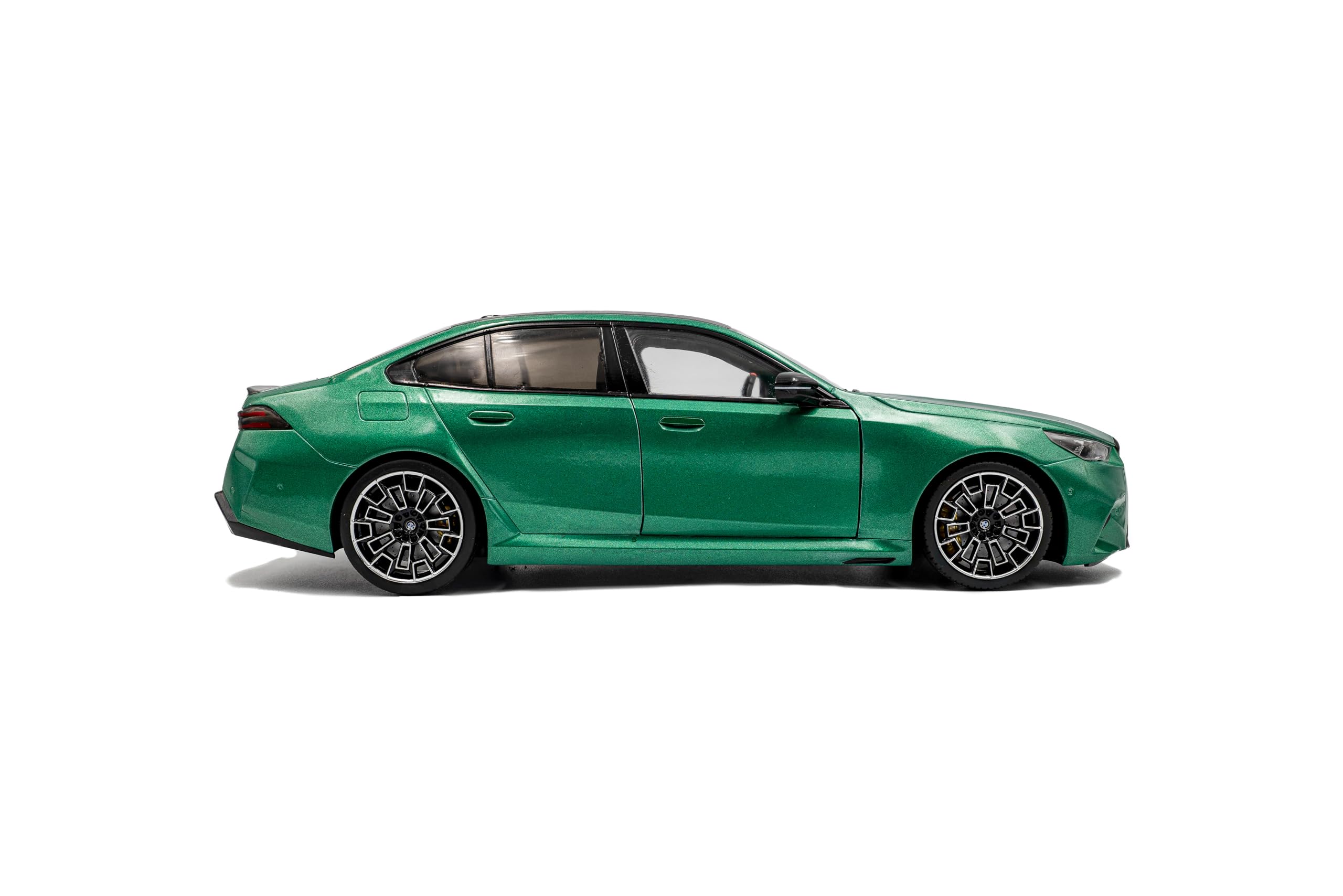 Solido BMW M5 (G90) 2025 - Berline Sportive, Design Dynamique, Toit contrasté, Peinture métallique, Voiture Miniature Diecast, M Vert, 1:18
