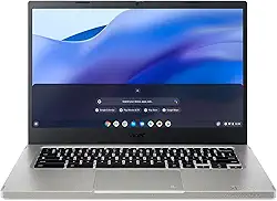 Acer Laptop Chromebook Vero 514 CBV514-1H-34X9 | Intel Core i3-1215U | Tela IPS FHD de 14 polegadas | LPDDR4X de 8 GB | SSD de 128 GB | Wi-Fi 6E | Webcam FHD | Porta HDMI | Teclado retroiluminado |