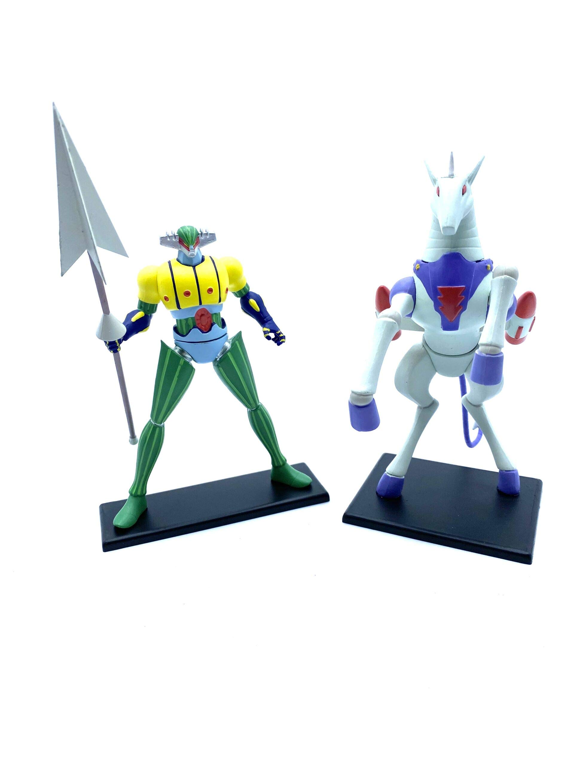 Go Nagai Special Jeeg Robot + Antares Collection Rare 3D Figure Miniature +fas Compatibile con