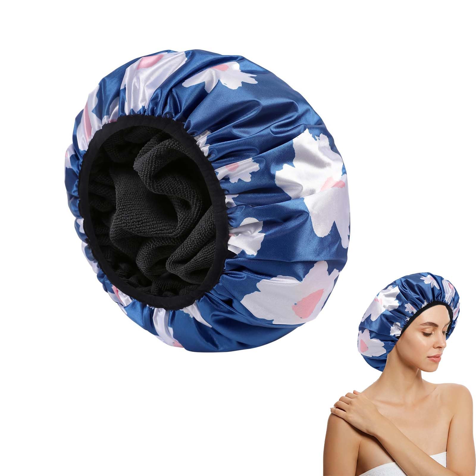 Gorro de ducha de 3 capas, gorro de ducha para mujer, maquillaje, gorros de ducha, gorro de ducha, gorro de ducha, gorro de ducha, gorro de ducha desechable, gorro de ducha, gorro de ducha