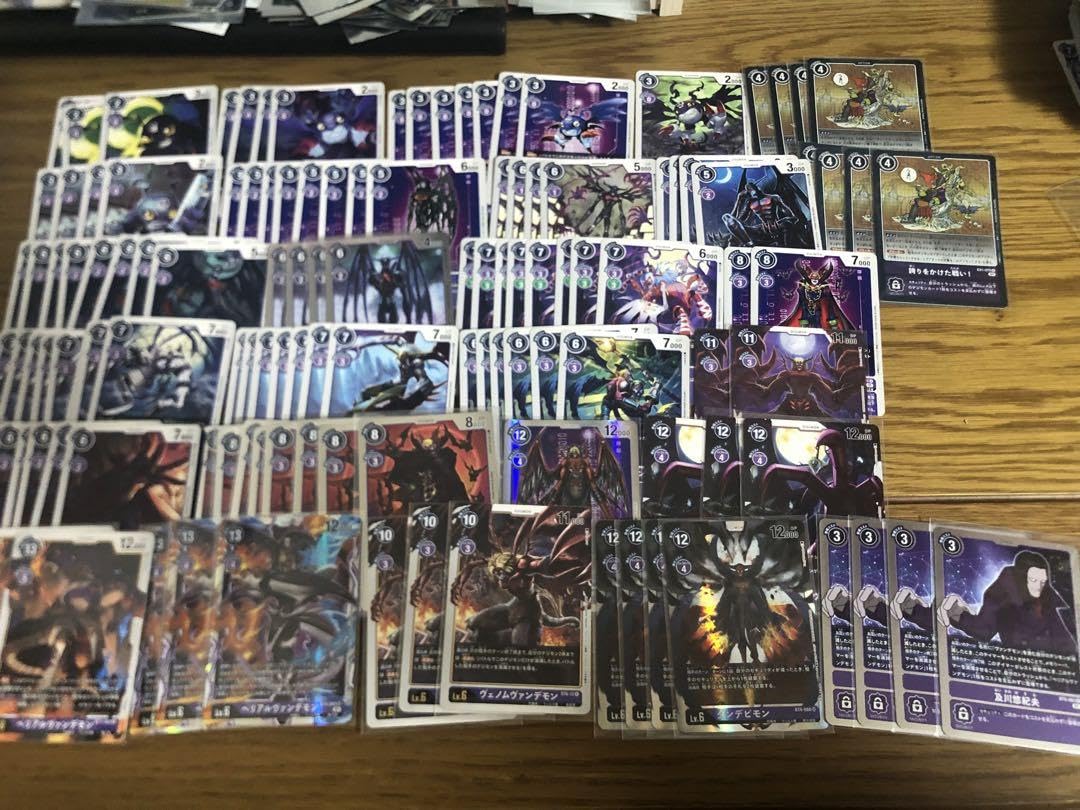 【ヴァンデモン】【デッキパーツ】まとめ売りセット　デジモンカード ヴァンデモン】【デッキパーツ】まとめ売りセット デジモン
