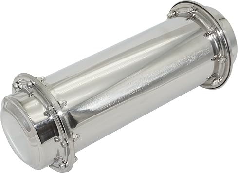 Time Capsule Anti-Corrosion Waterproof Stainless Steel Capsule Container Durable Lock Container for Future Graduation Gift 13.4 Inch
