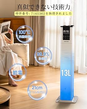Amazon.co.jp: KEECOON 加湿器 大容量 スチーム式 加熱式 超音波