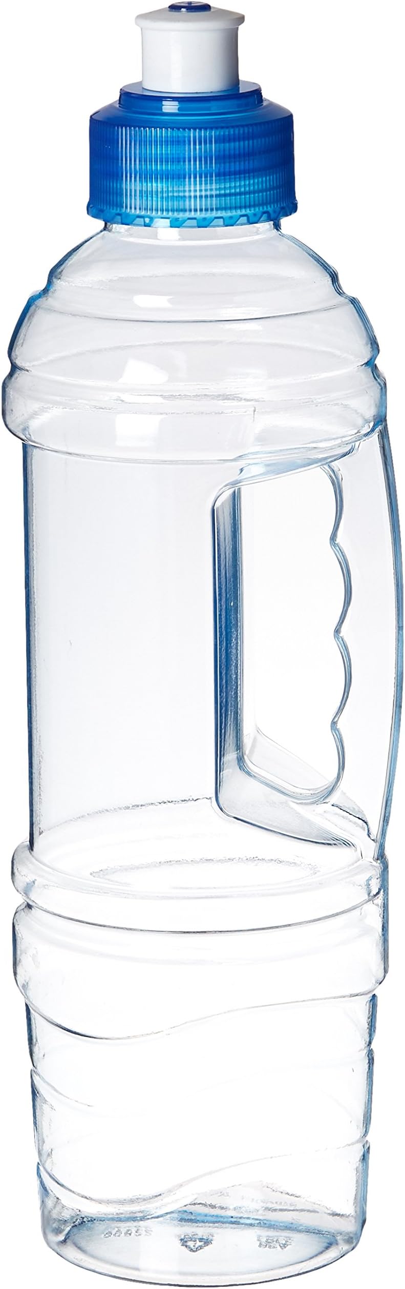 Arrow Plastic 22-Ounce Clear BPA-Free Water Bottle Junior Traveler Leak Proof